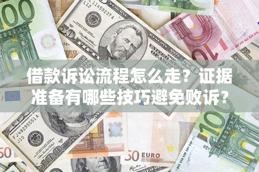 武汉借款诉讼流程怎么走？证据准备有哪些技巧避免败诉？