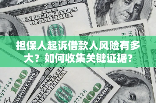 武汉担保人起诉借款人风险有多大？如何收集关键证据？