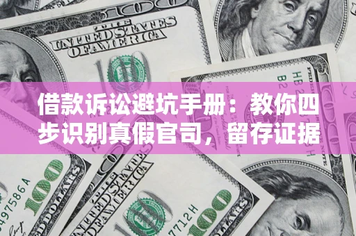 武汉借款诉讼避坑手册：教你四步识别真假官司，留存证据不踩雷