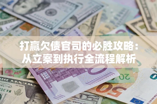 武汉打赢欠债官司的必胜攻略：从立案到执行全流程解析