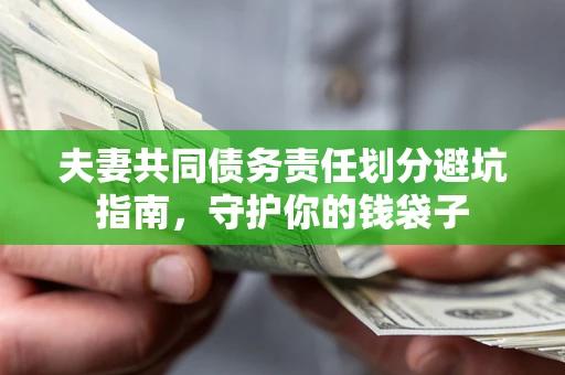 武汉夫妻共同债务责任划分避坑指南，守护你的钱袋子