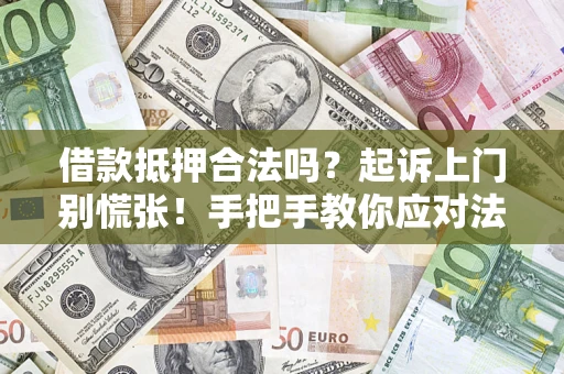 武汉借款抵押合法吗？起诉上门别慌张！手把手教你应对法律程序